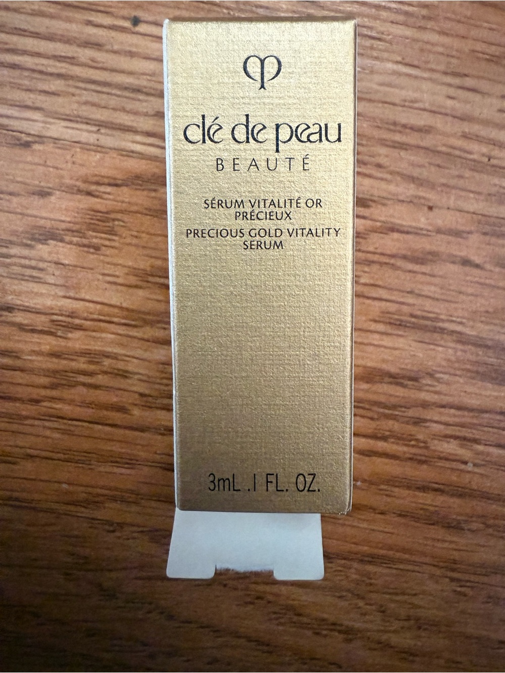 clé de peau Beauté Precious Gold Vitality Serum - Gold 3ml New
